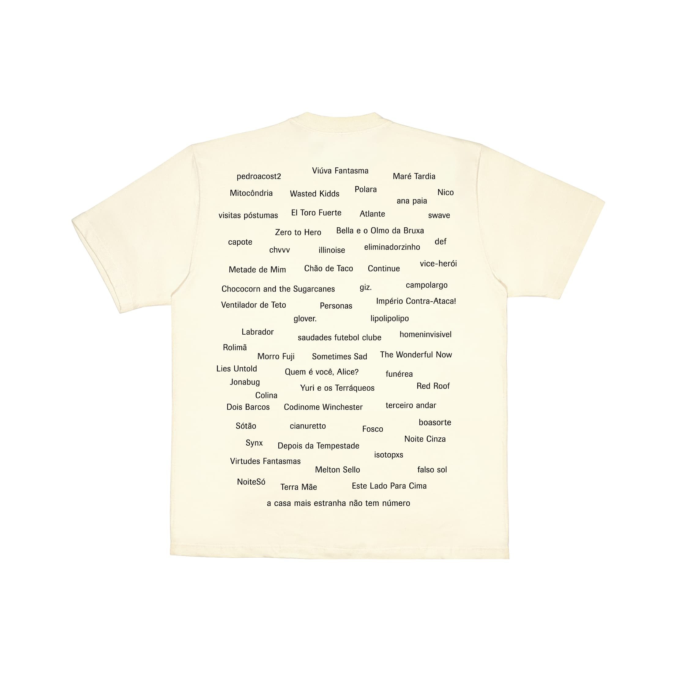 Camiseta Casinha 1 Ano Downstage - Off White
