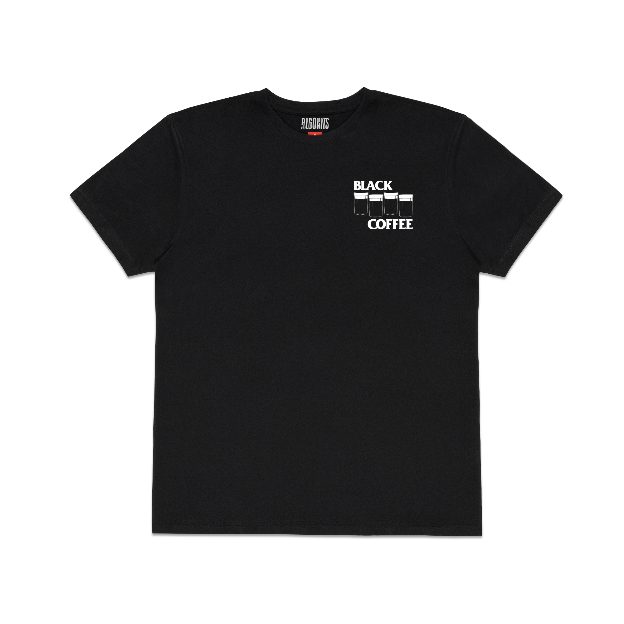 Camiseta Black Coffee Algoh - Preto