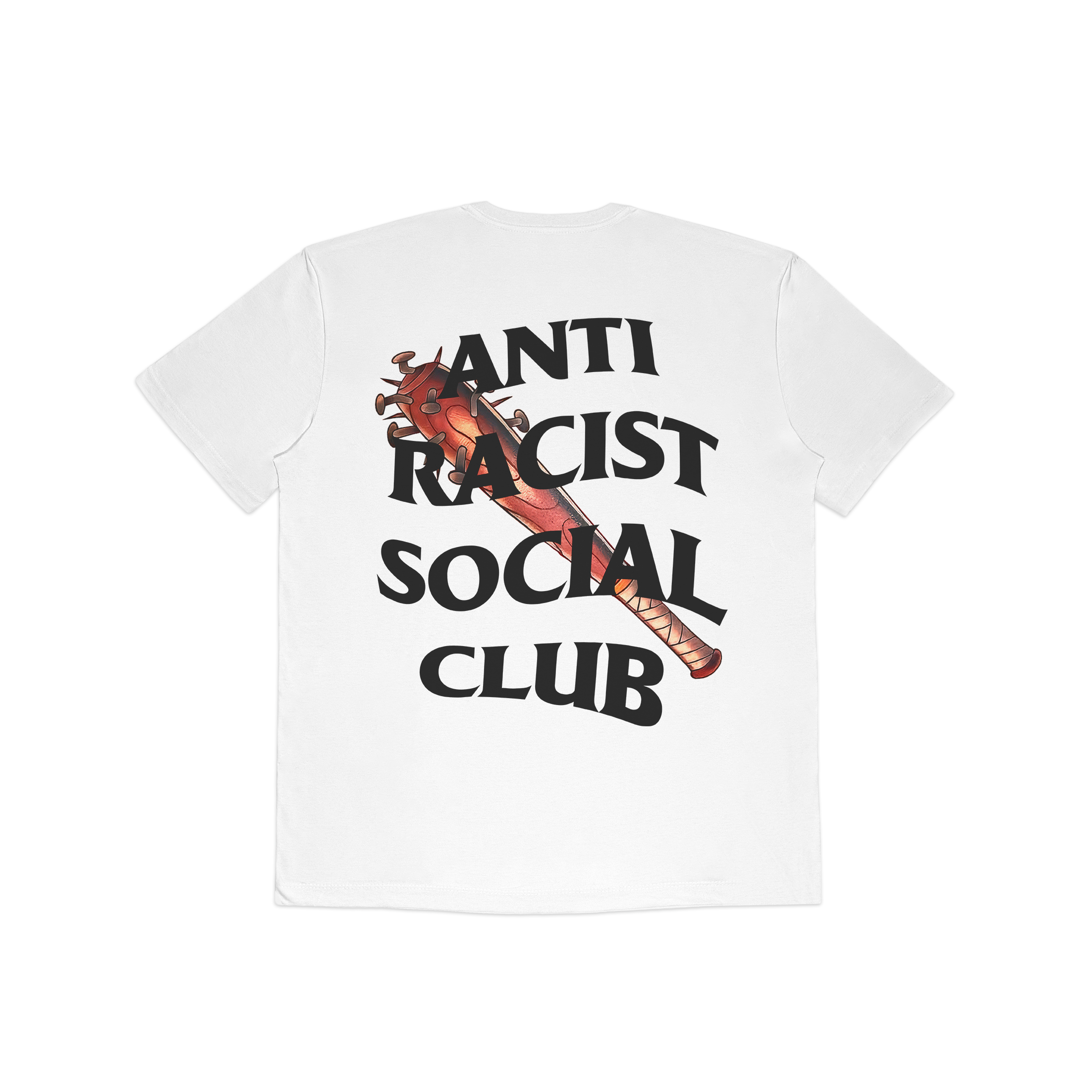 Camiseta Anti Racist Social Club Algoh - Branco