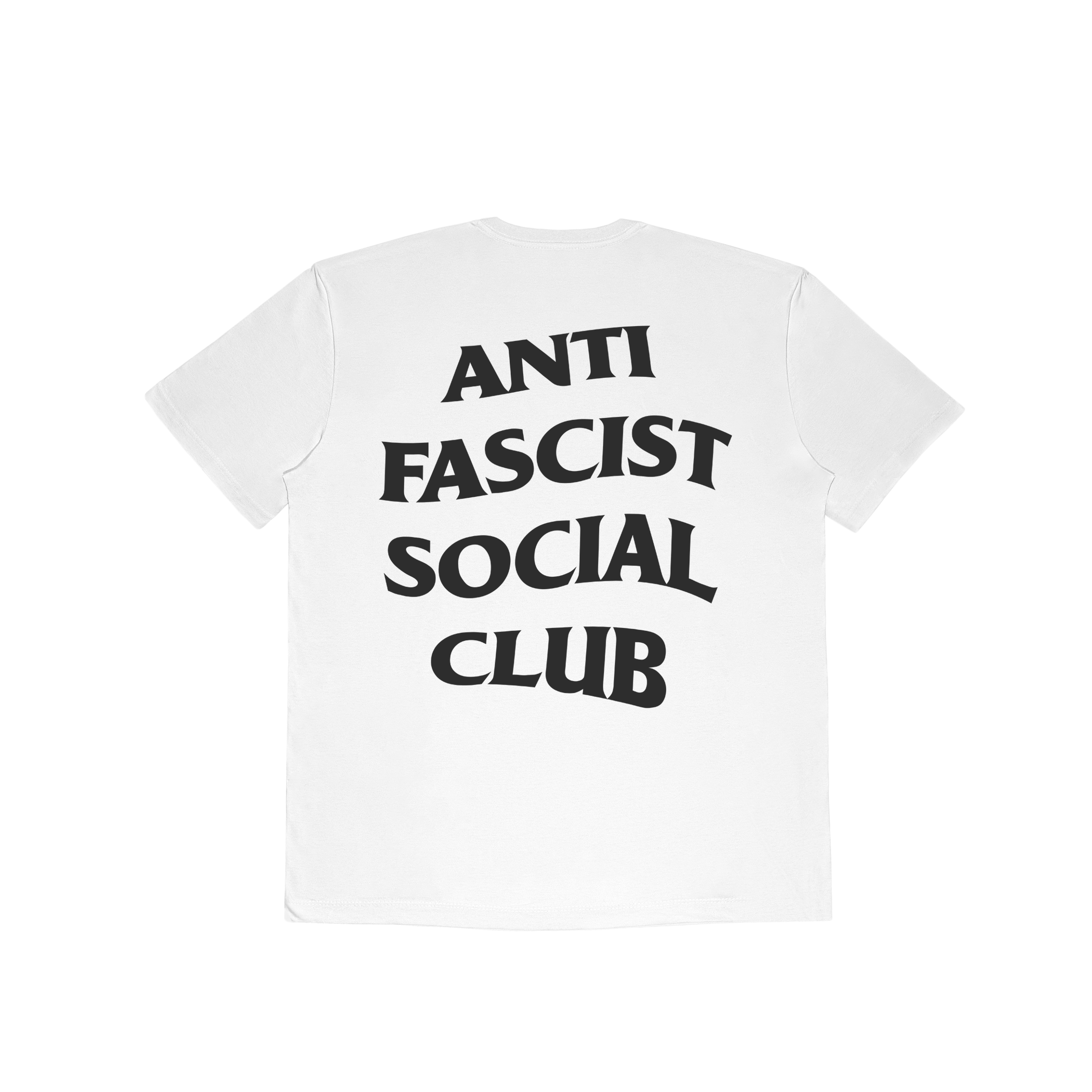 Camiseta Anti Fascist Social Club Algoh - Branco