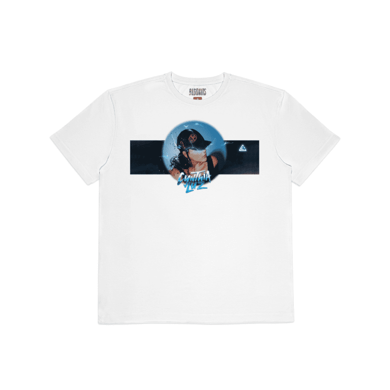 Camiseta Meus Olhos Cynthia Luz - Branco