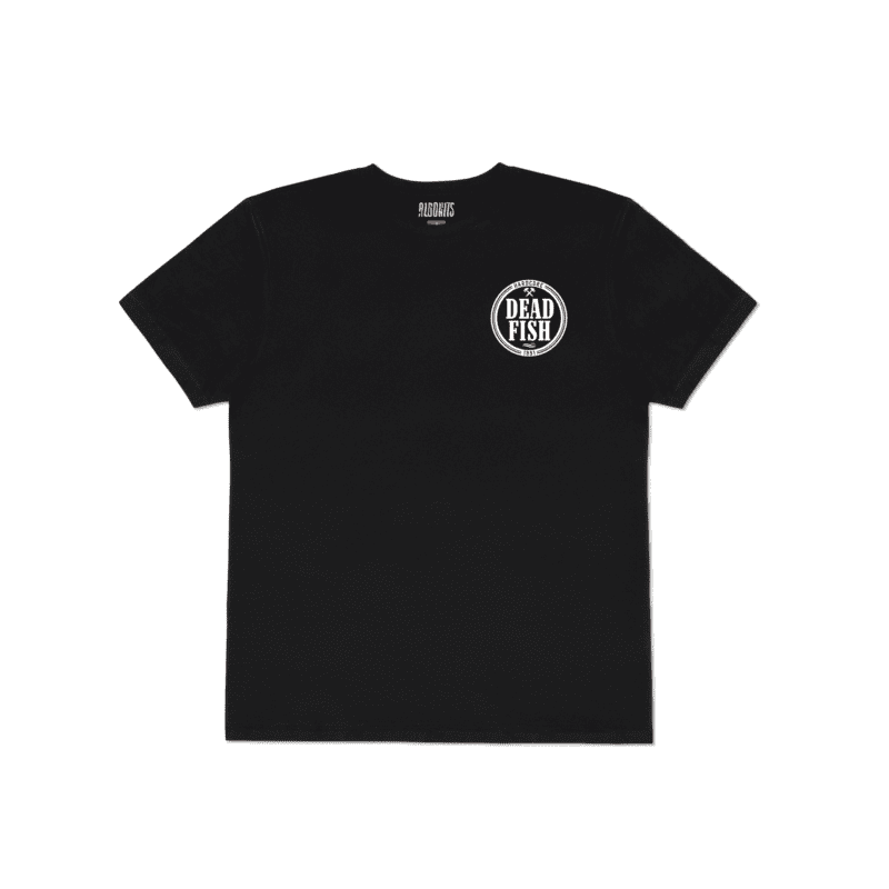 Camiseta Brasão Dead Fish - Preto