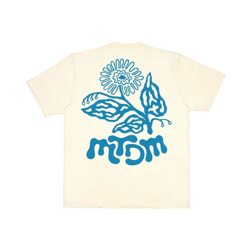 Camiseta Flores Metade de Mim - Off White