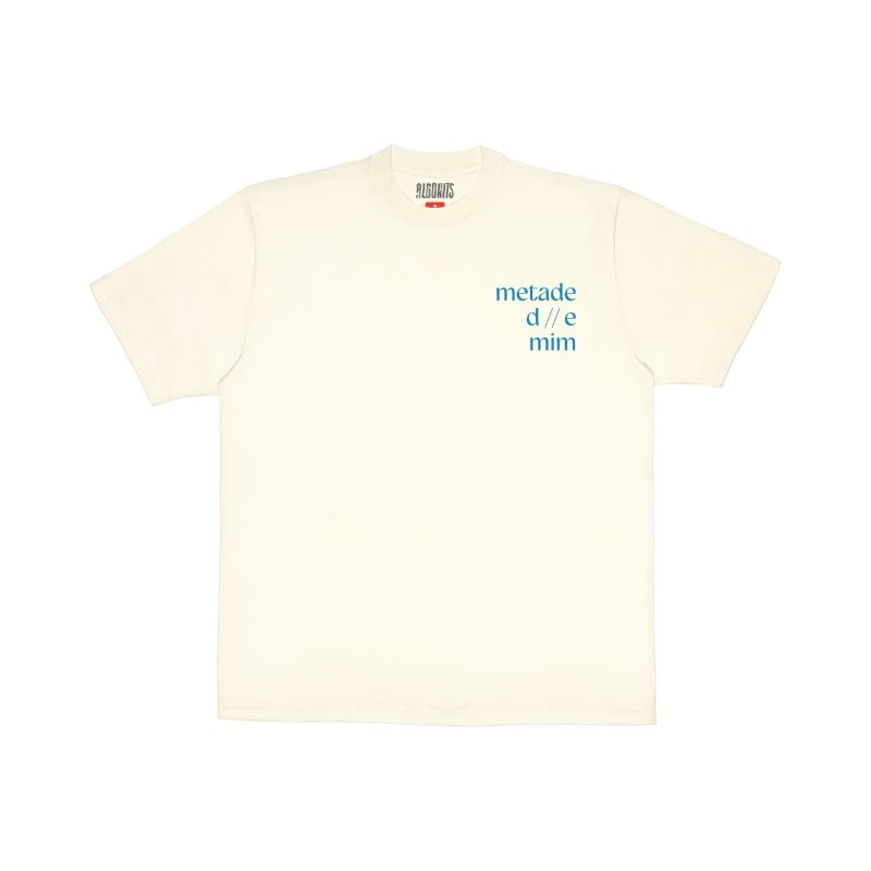 Camiseta Flores Metade de Mim - Off White