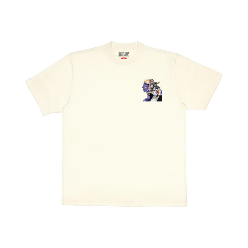 Camiseta Capa Pense - Off White