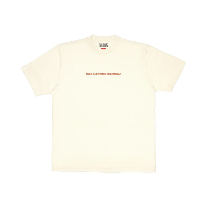 Camiseta TQTDL Pense - Off White