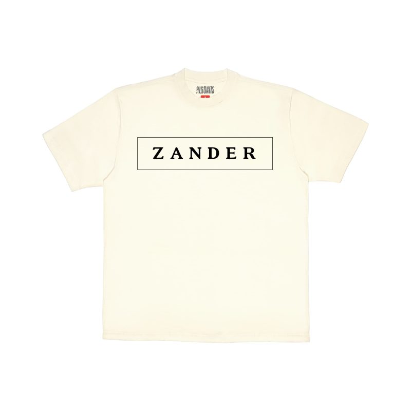 Camiseta Logo Zander - Off White