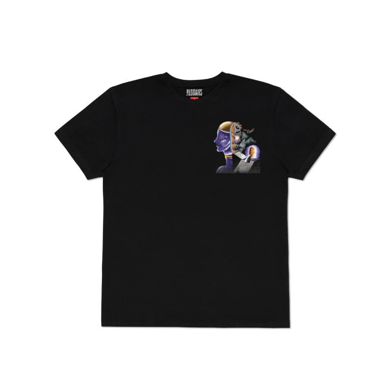 Camiseta Capa Pense - Preto