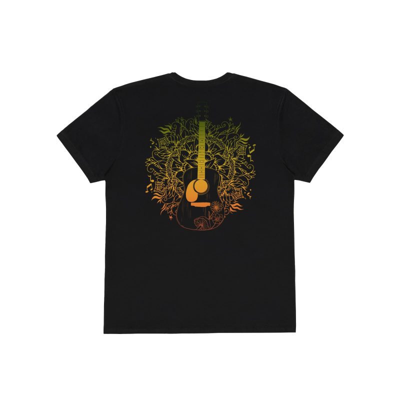Camiseta Violão Alma Djem - Preto