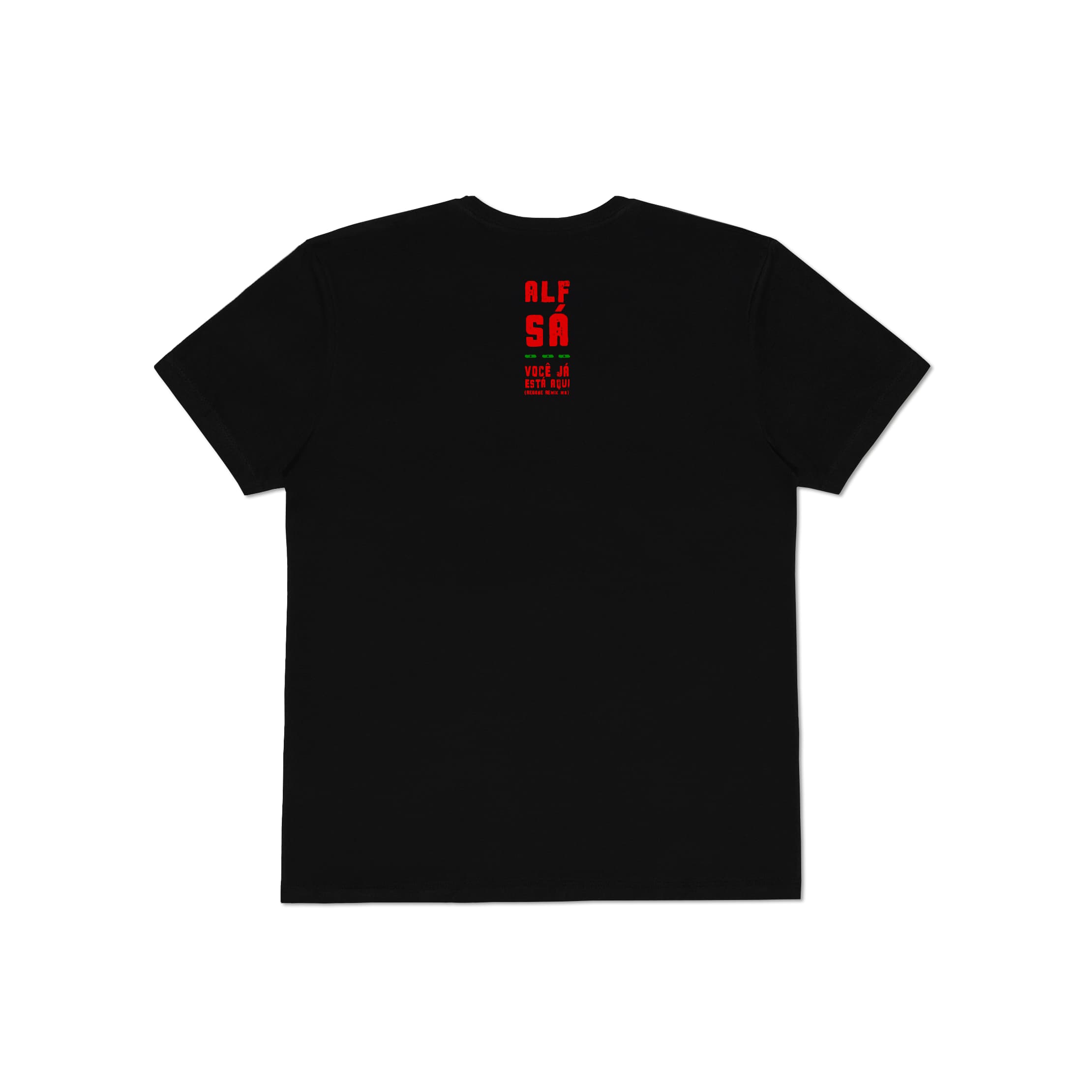 Camiseta Você Já Está Aqui Alf Sá - Preto
