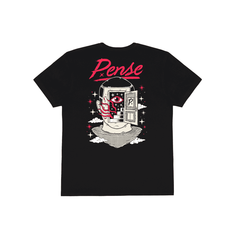 Camiseta De Onde Viemos Pense – Preto