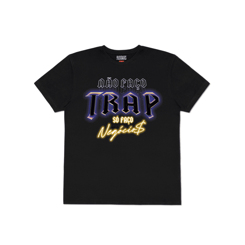 Camiseta Não Faço Trap MagrolisMC - Preto