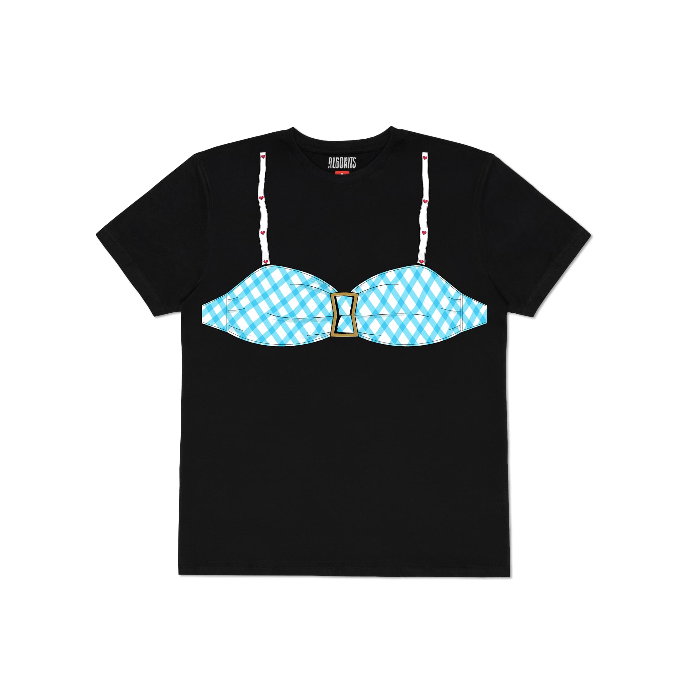 Camiseta Biquini Cynthia Luz - Preto