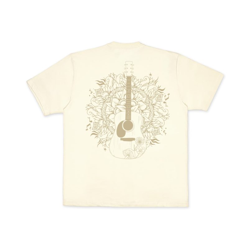 Camiseta Violão Alma Djem - Off White