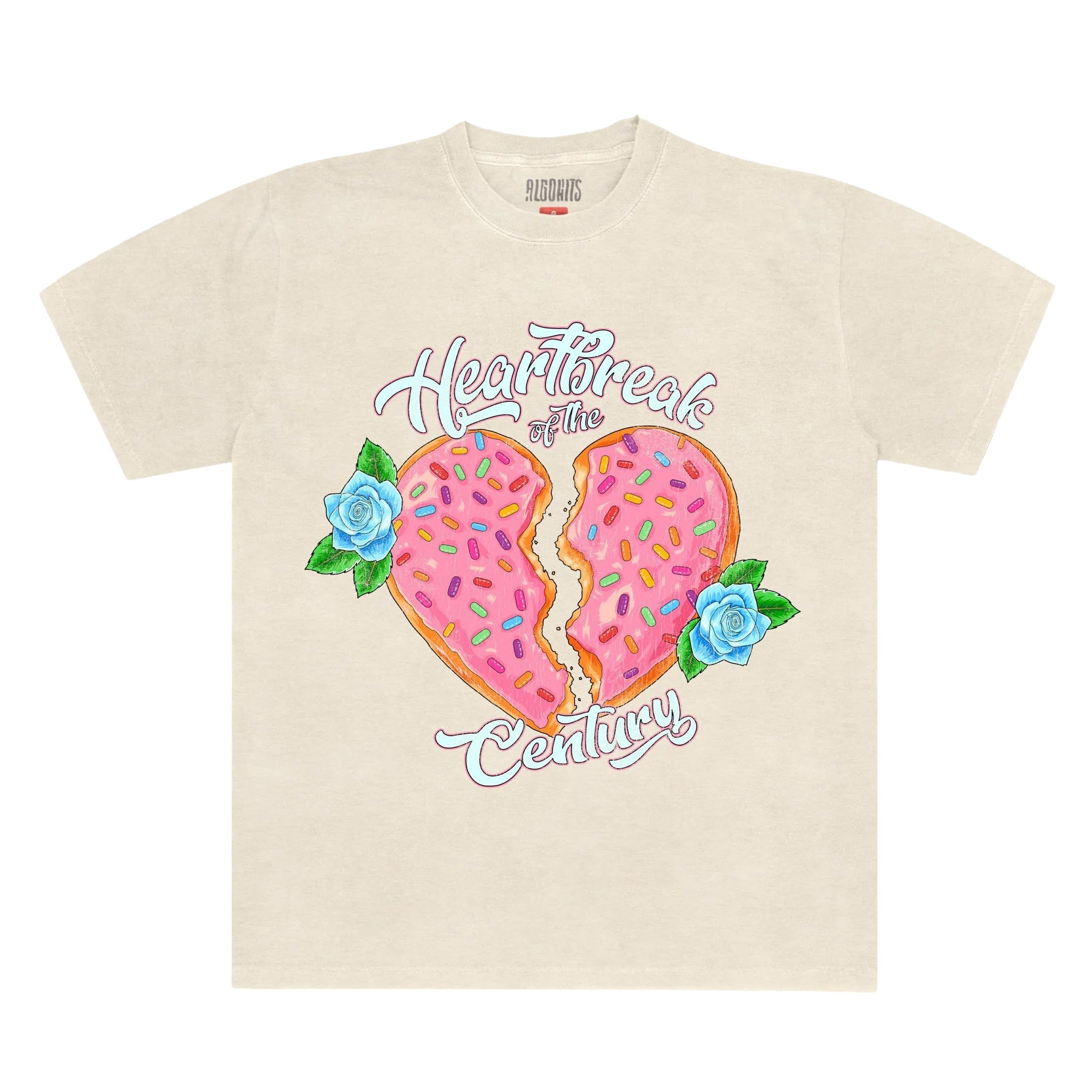Camiseta Heartbreak Downstage - Off White