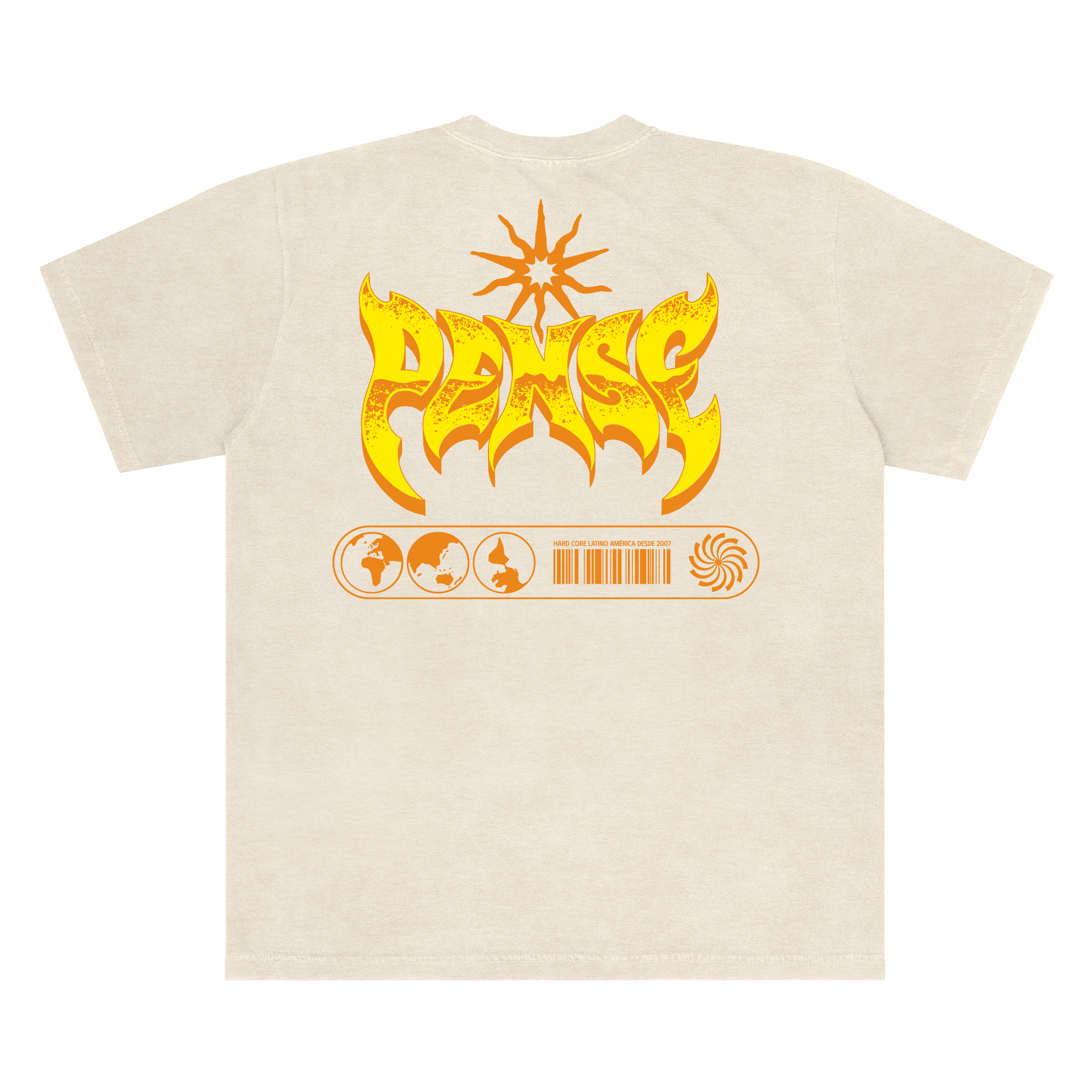 Camiseta Talvez Tenhamos Tudo Pense - Off White
