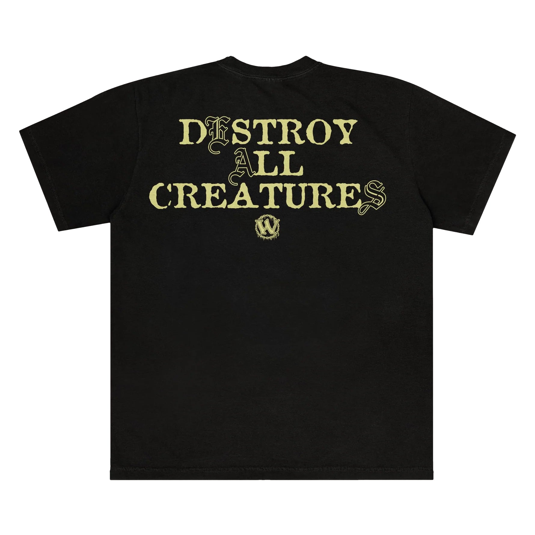 Camiseta Wrath of Moshpit Worldeath - Preto