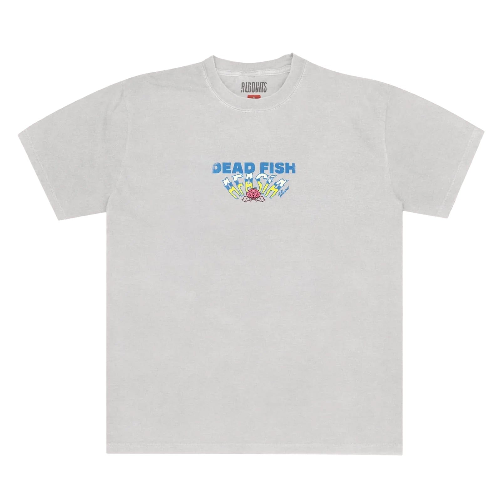 Camiseta Afasia Dead Fish - Branco