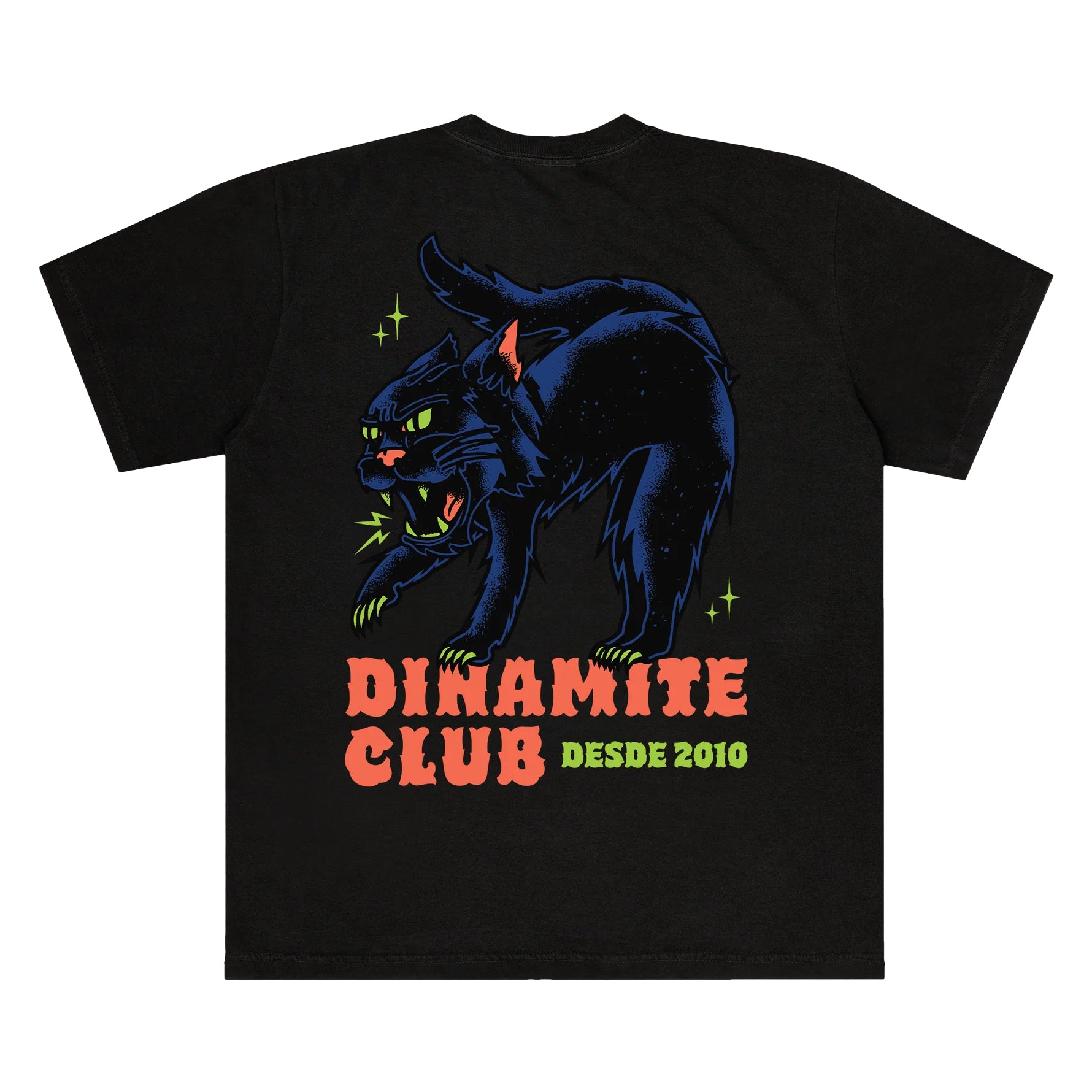 Camiseta Desde 2010 Dinamite Club - Preto