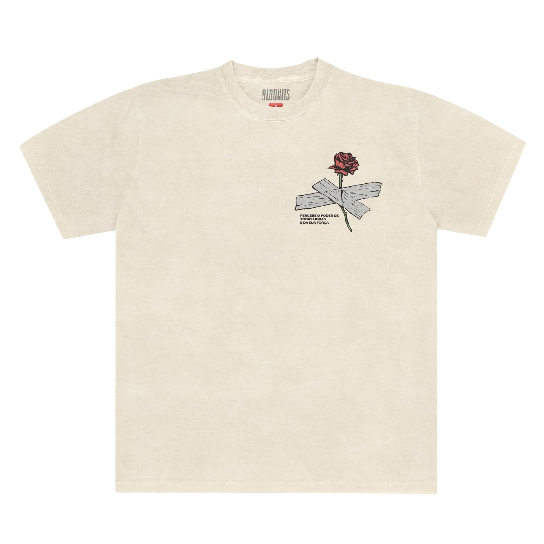 Camiseta Percebe o Poder Circus - Off White