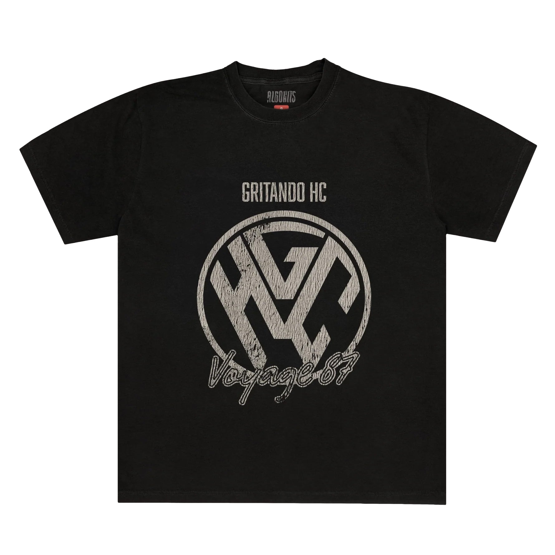 Camiseta Voyage 87 Gritando HC - Preto