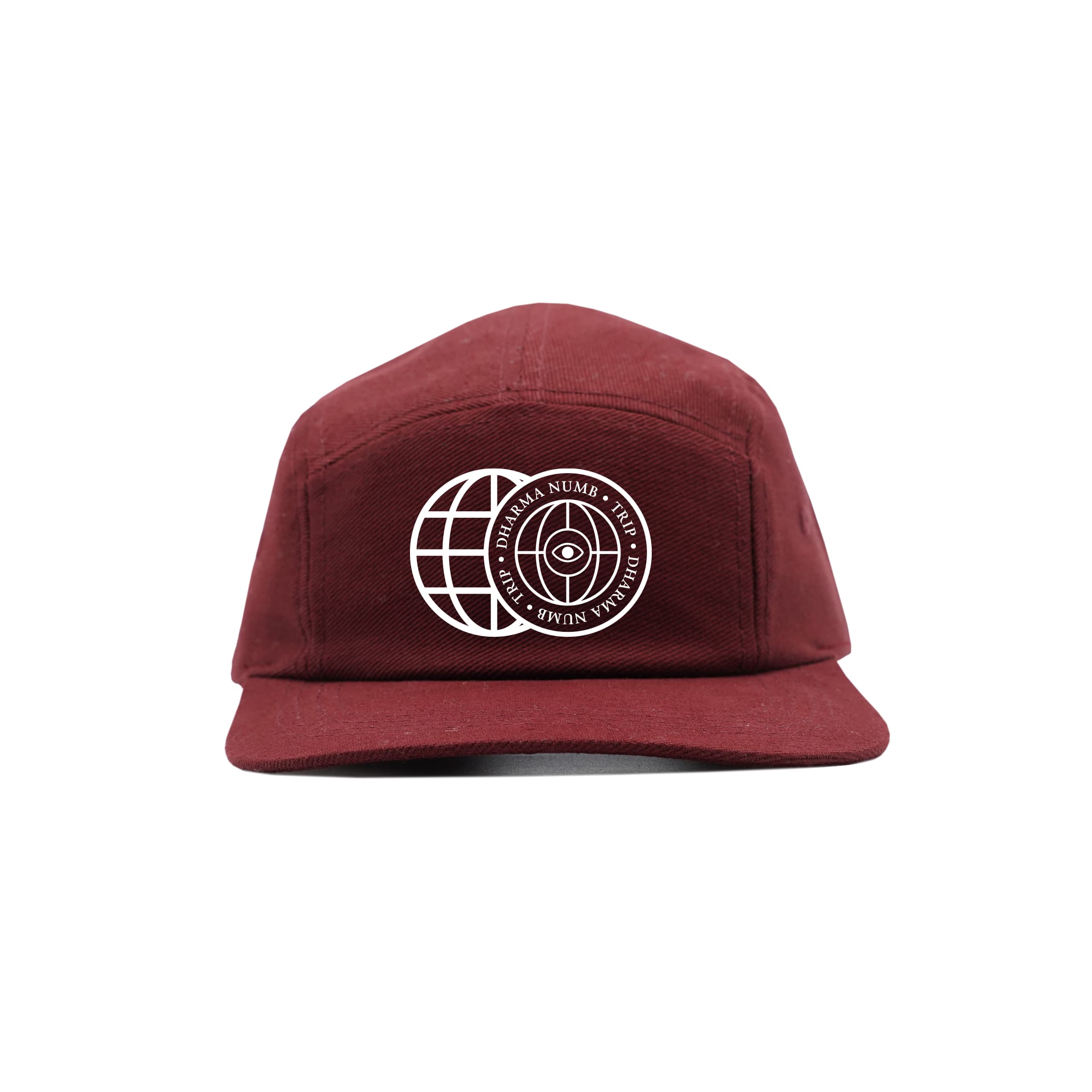 Boné 5 Panel Trip Dharma Numb - Bordô