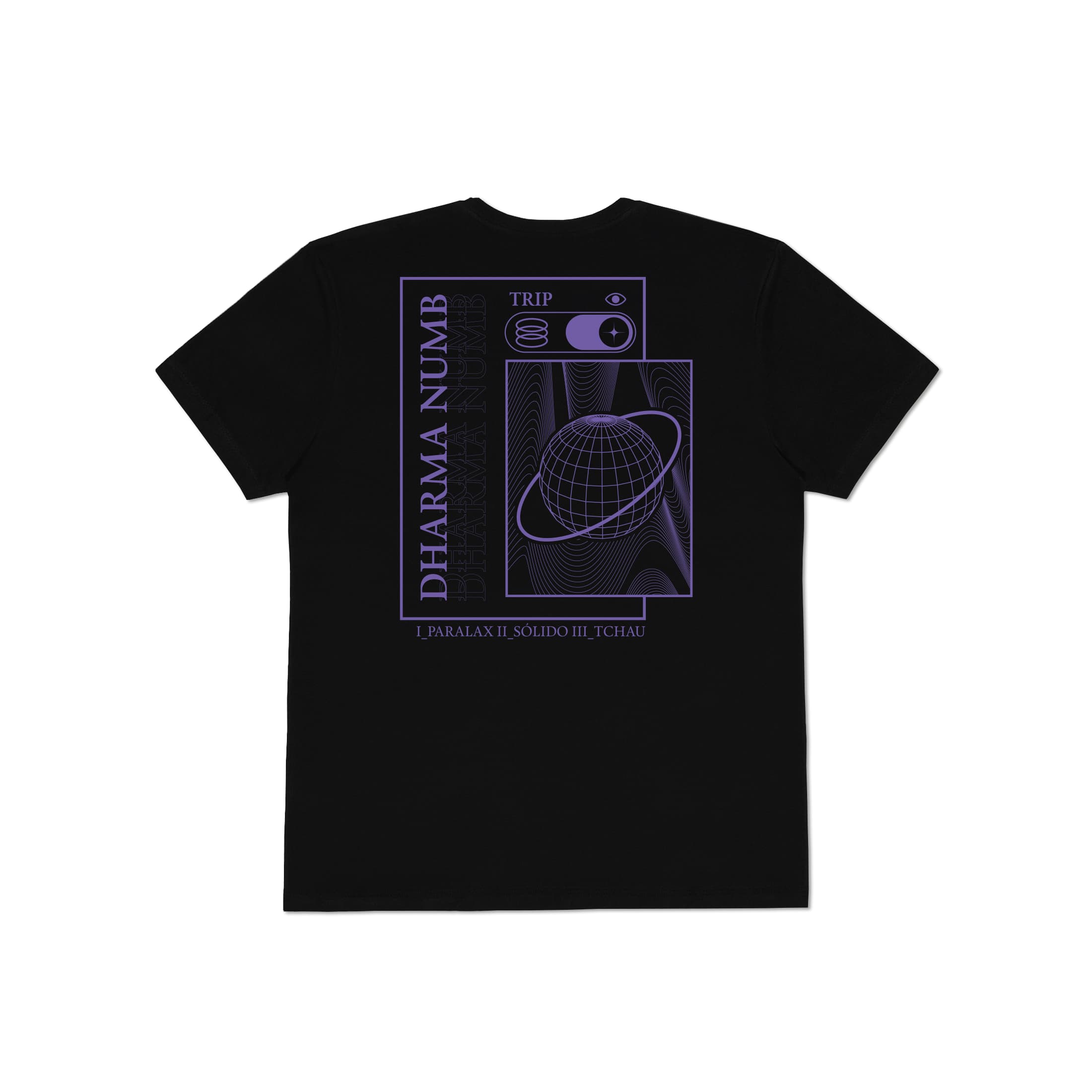 Camiseta Trip Dharma Numb - Preto