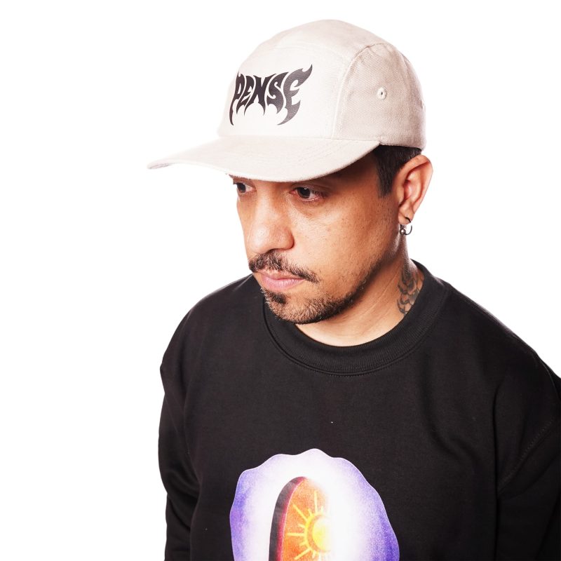 Boné 5 Panel Logo Nova Pense - Branco