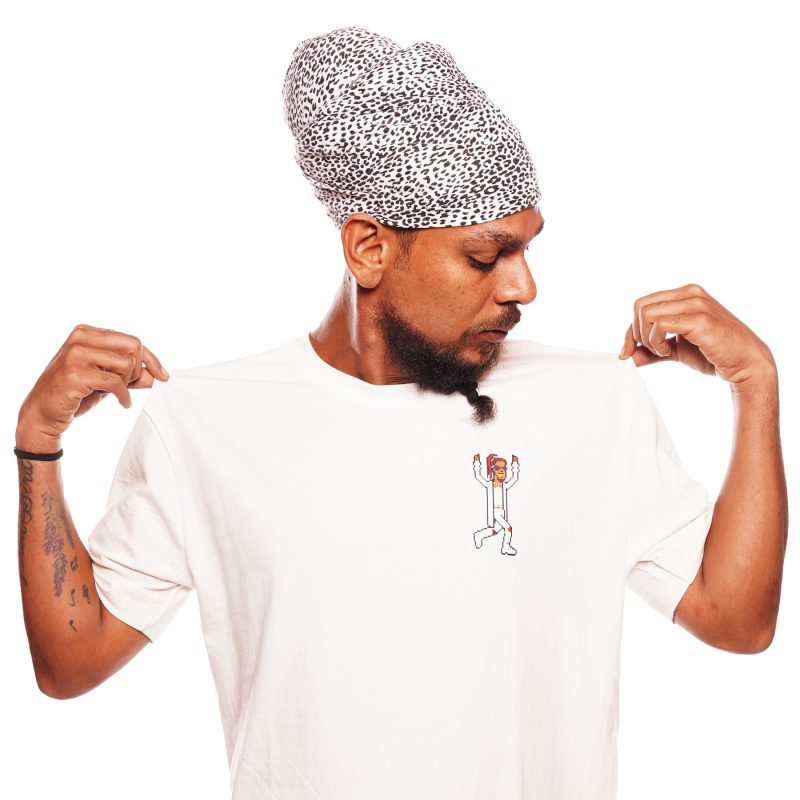 Camiseta 8 Bits Dada Yute - Off White