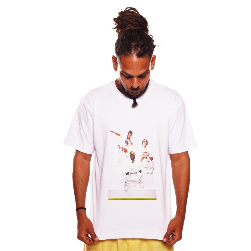Camiseta Aquarela Luz Dada Yute - Branco