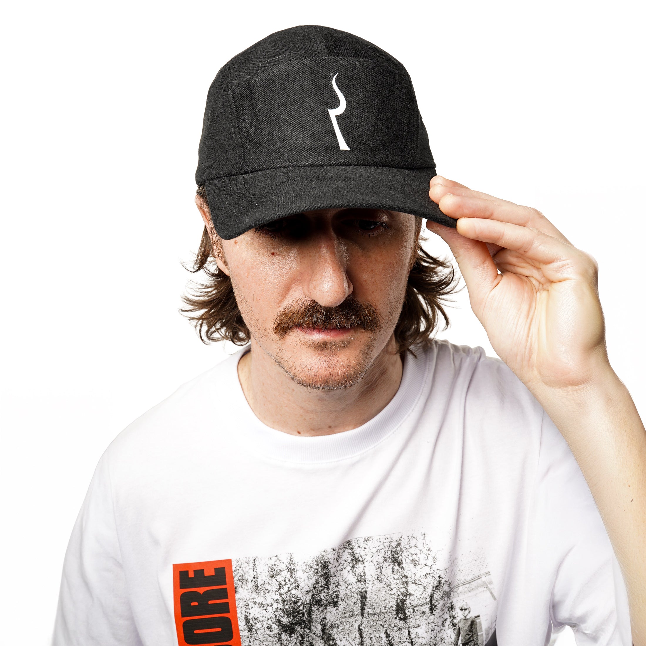 Boné 5 Panel Rancore - Preto