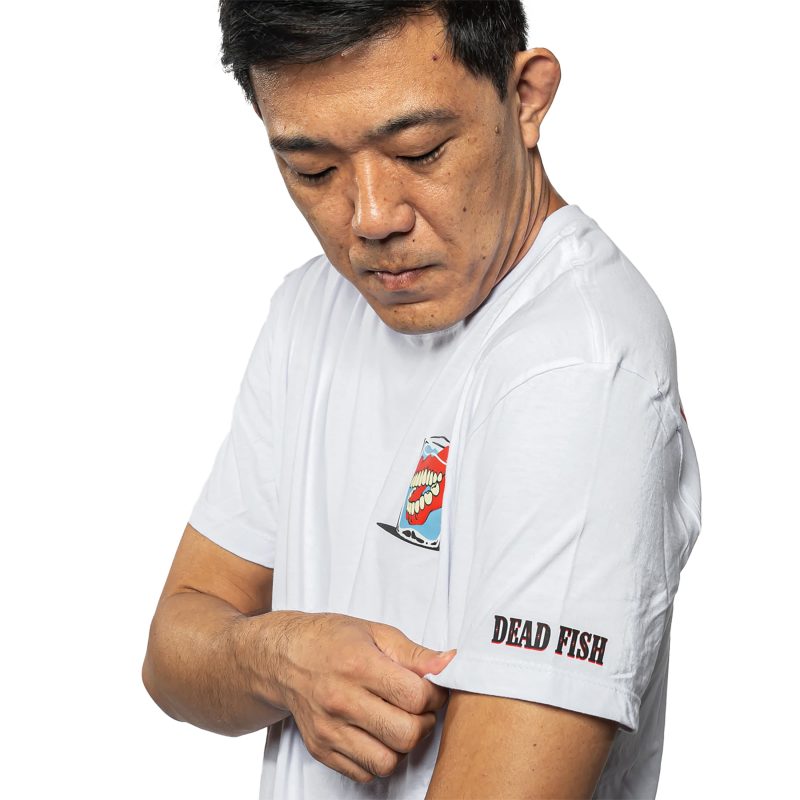 Camiseta Dentes Amarelos Dead Fish – Branco