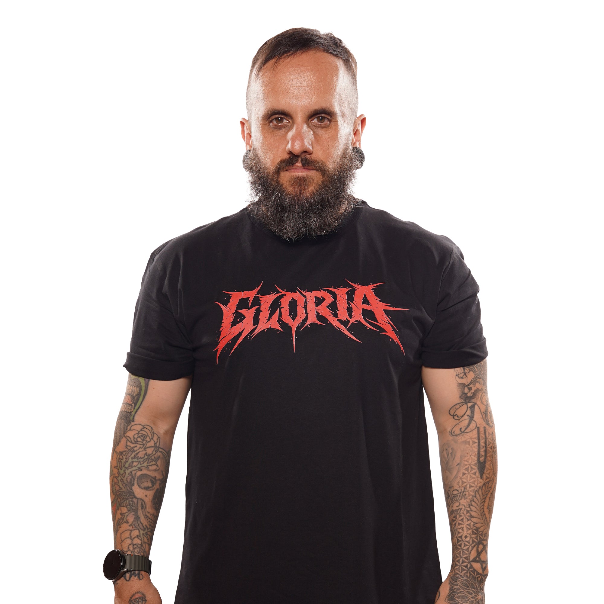 Camiseta Logo Gloria - Preto