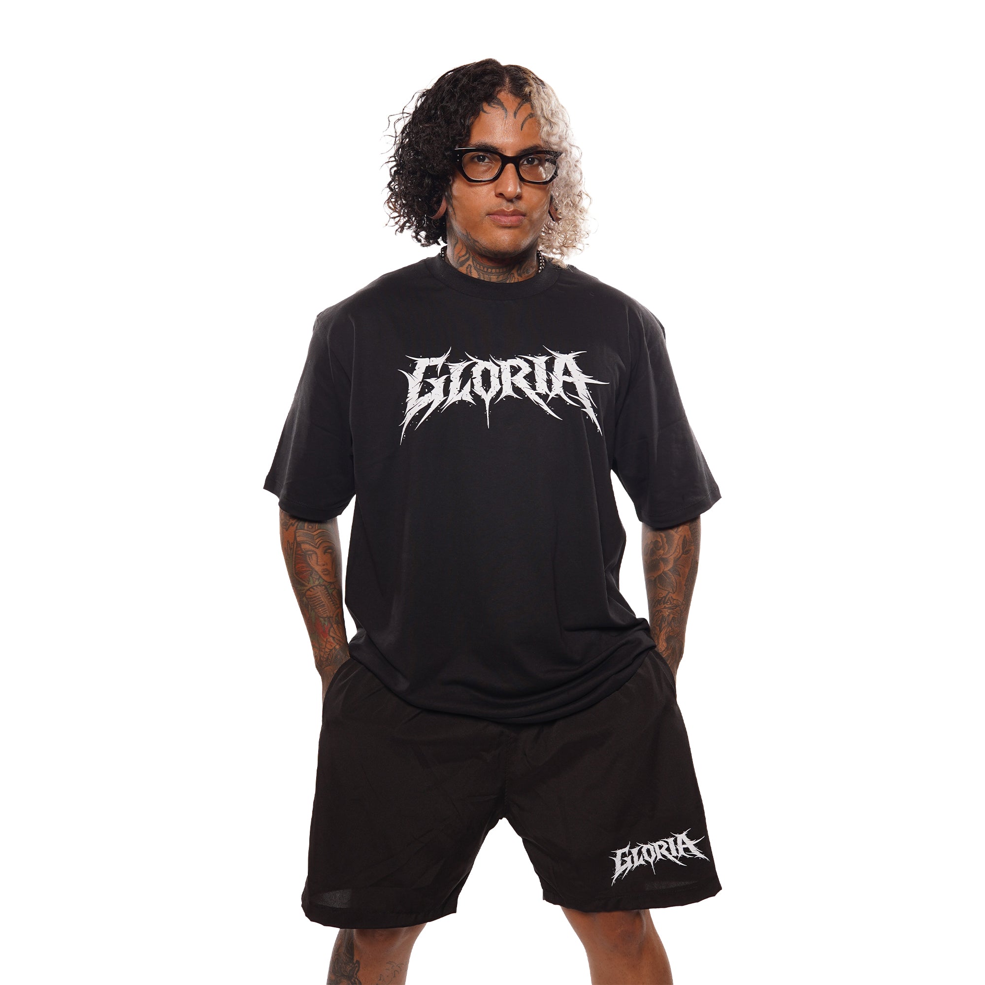 Bermuda Logo Gloria - Preto