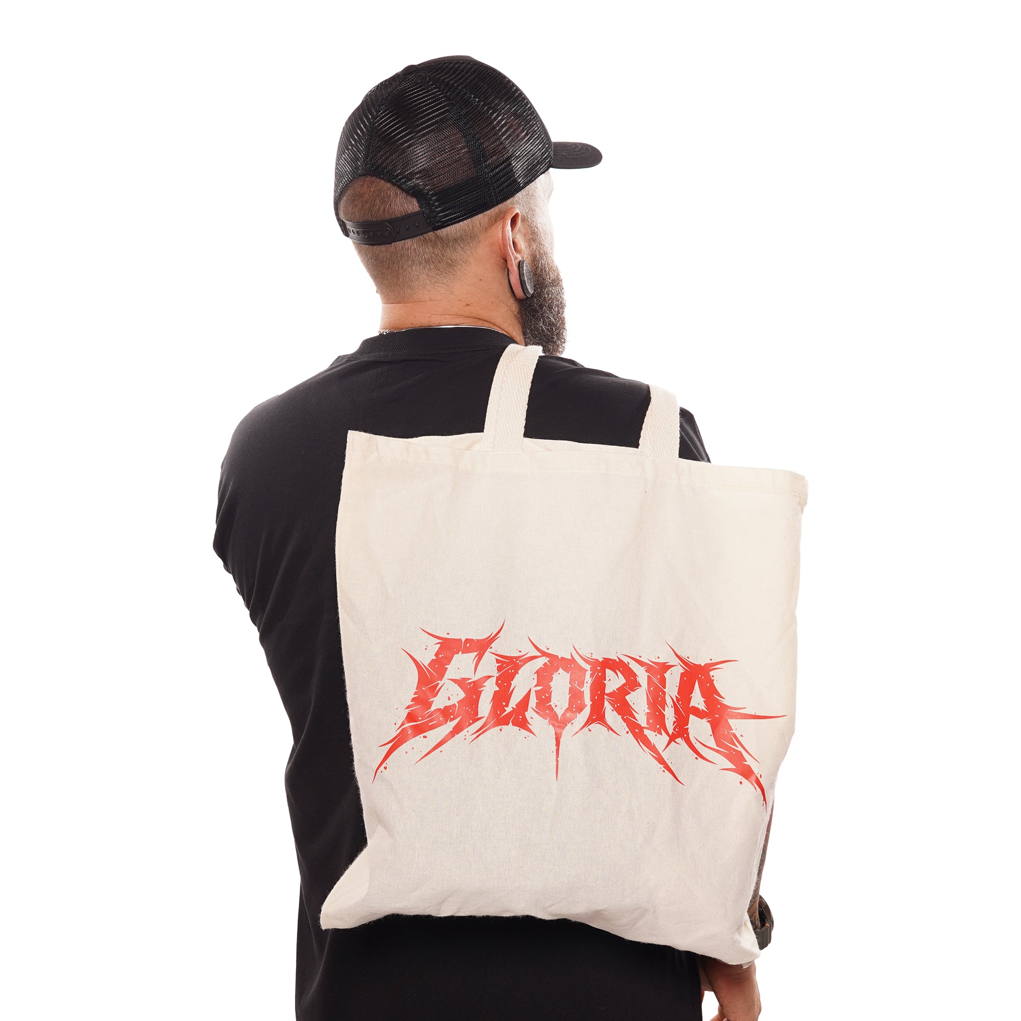Ecobag Logo Vermelho Gloria - Off White