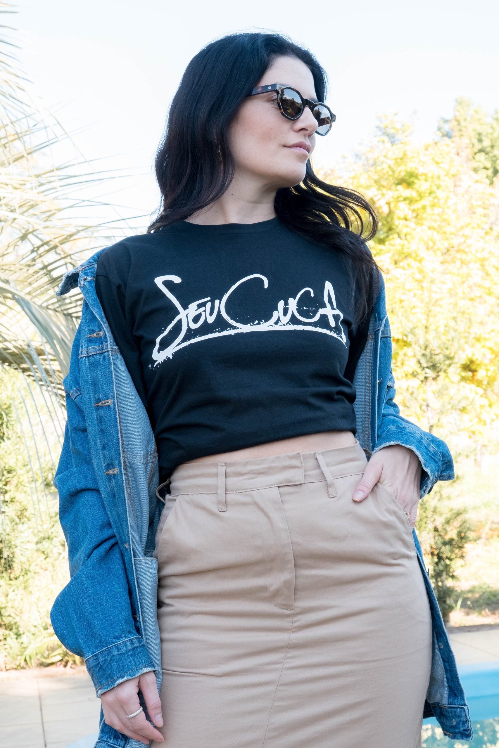 Camiseta Logo Seu Cuca - Preto