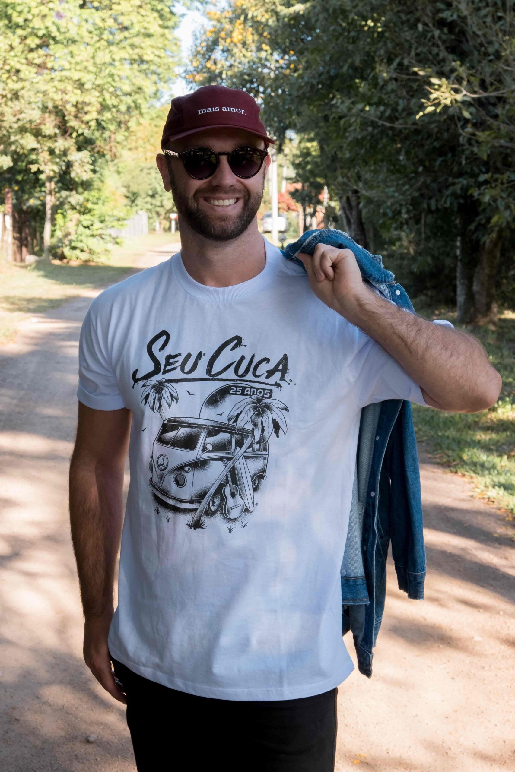 Camiseta Kombi Seu Cuca - Branco