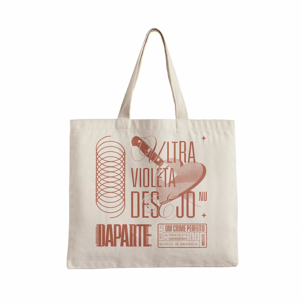 Ecobag Ultravioleta Daparte - Off White