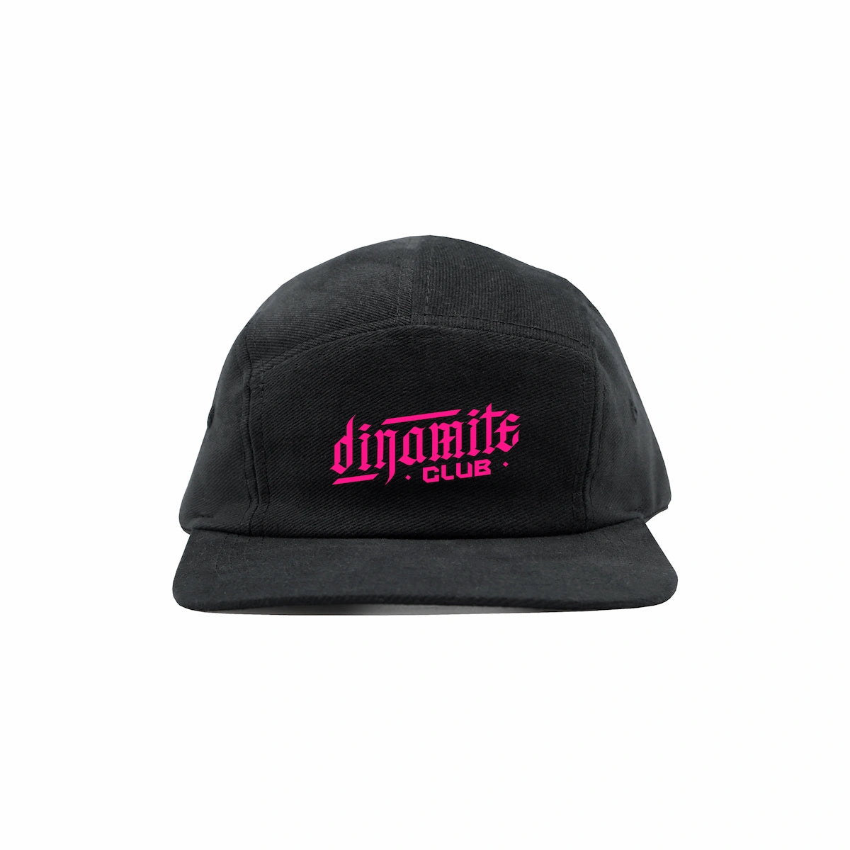 Boné 5 Panel Logo Dinamite Club - Preto