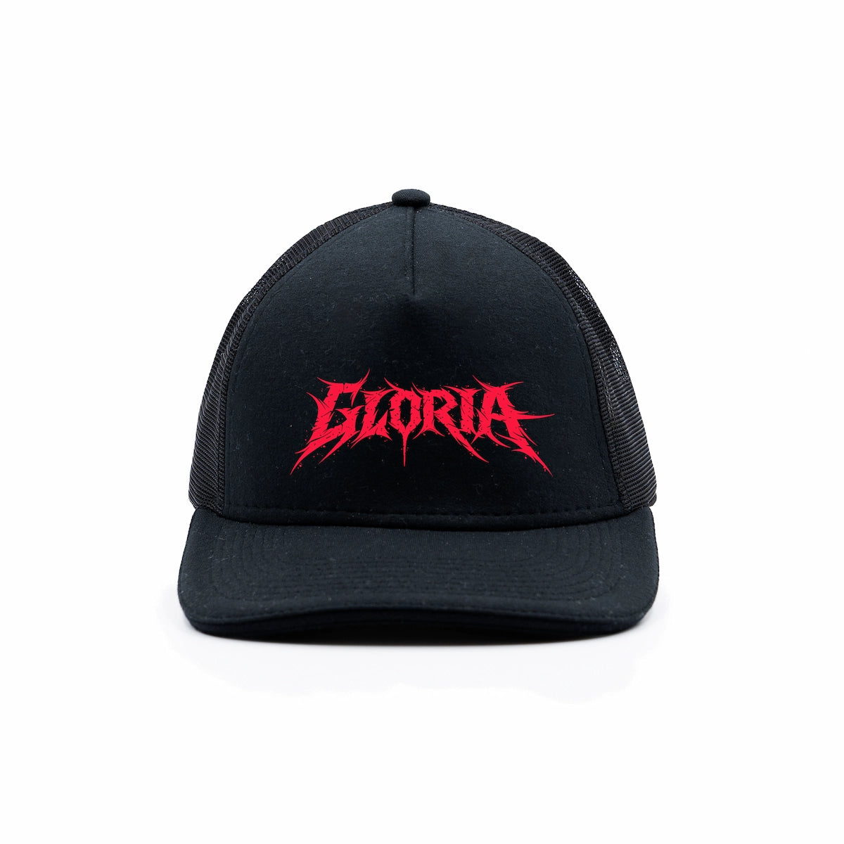 Boné Trucker Logo Gloria - Preto