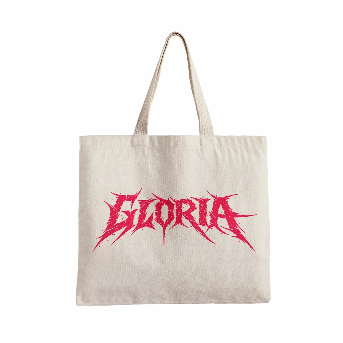 Ecobag Logo Vermelho Gloria - Off White