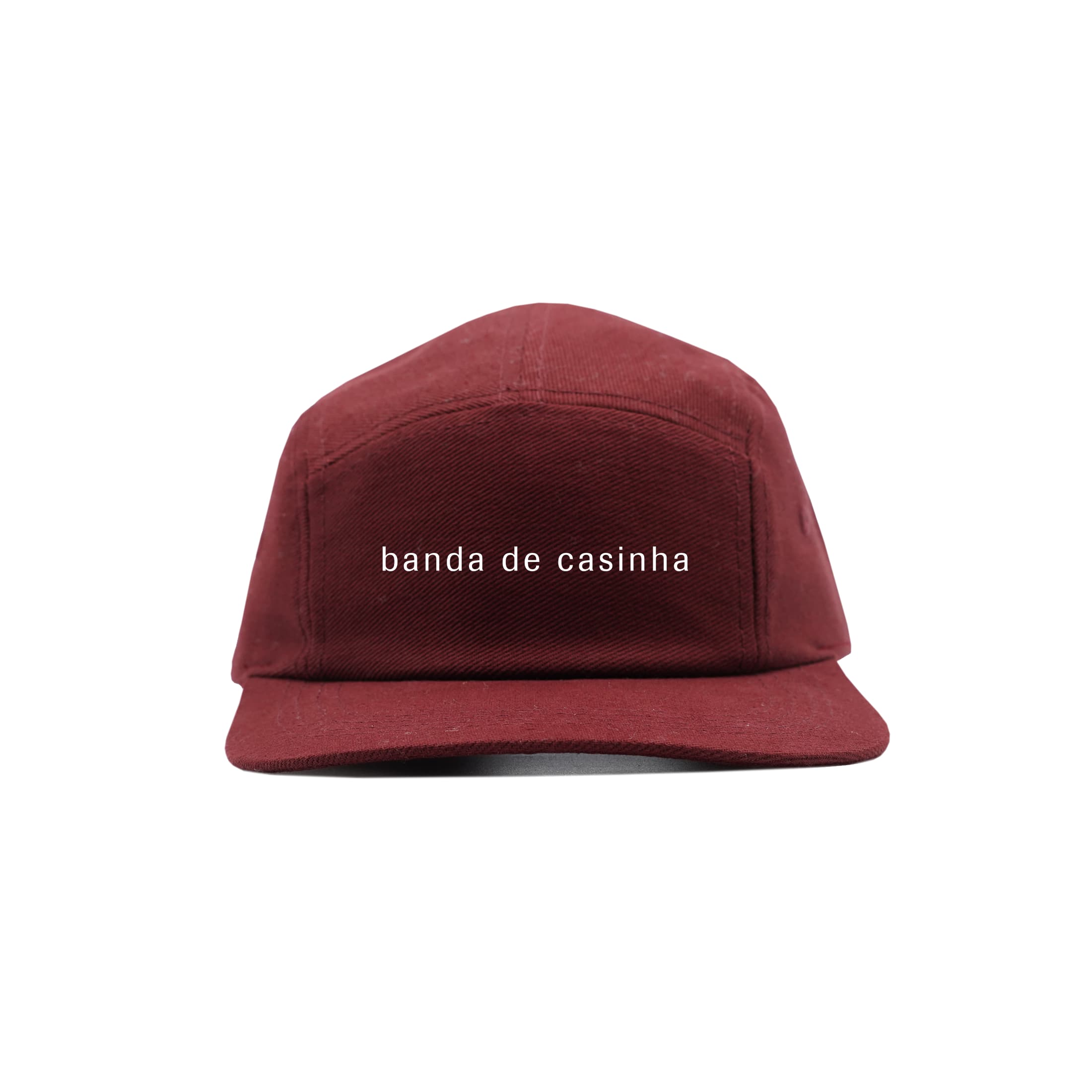 Boné 5 Panel Banda de Casinha Downstage - Vermelho