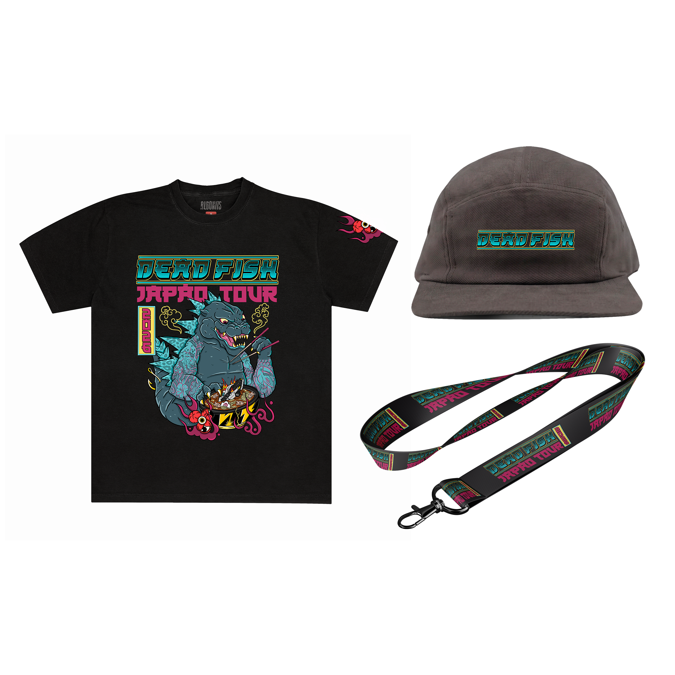 Kit 5 Japão Tour Dead Fish