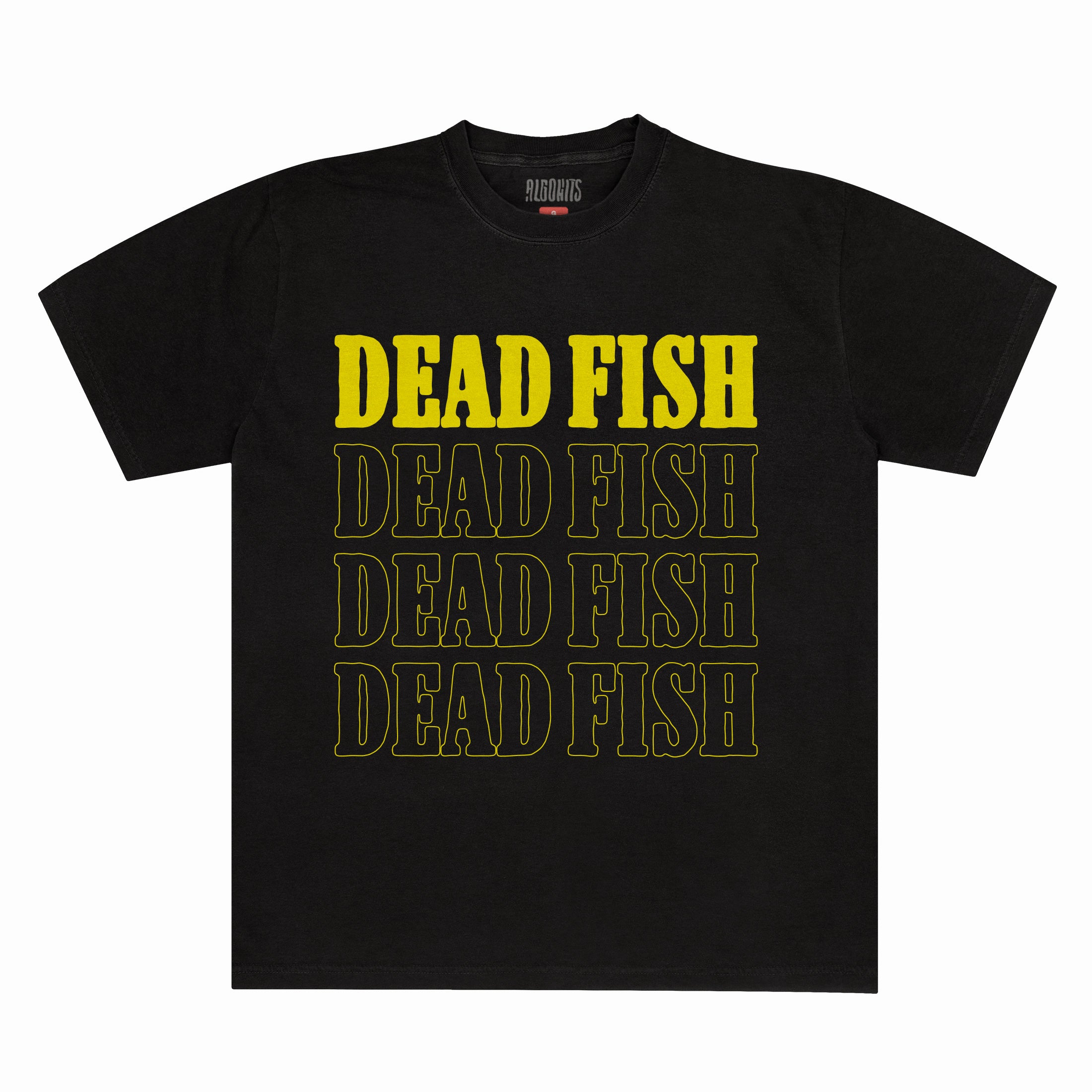 Camiseta 3x Logo Dead Fish - Preto