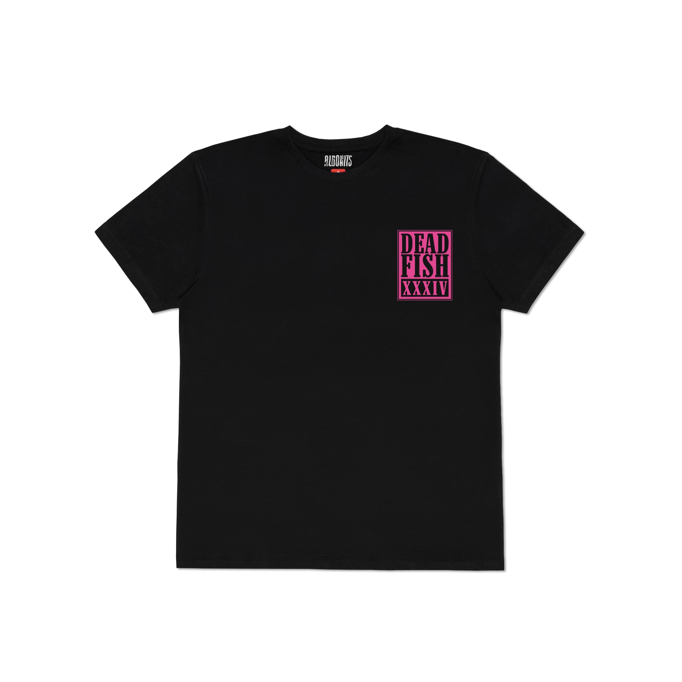 Camiseta Logo Peito (34 anos) Dead Fish - Preto