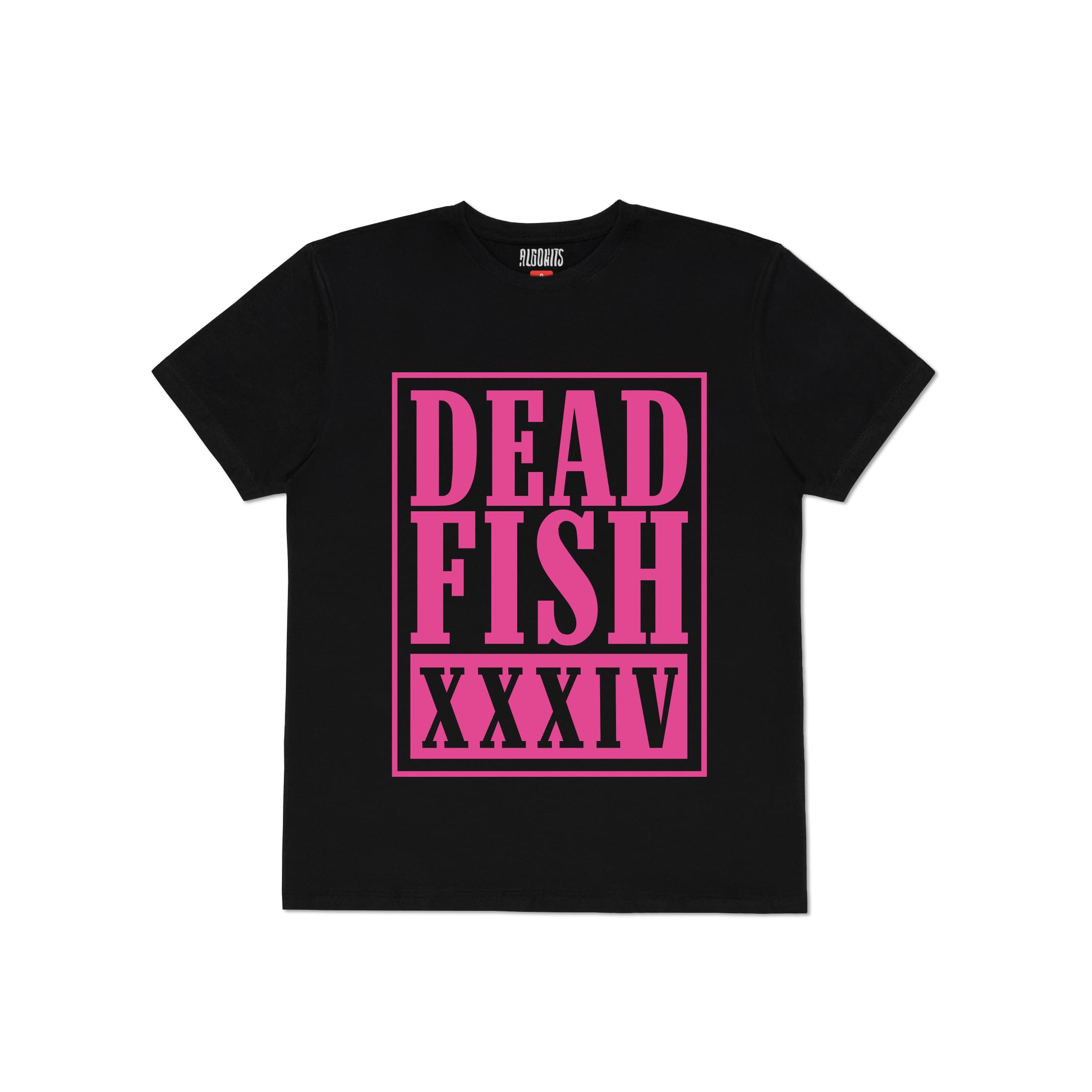 Camiseta Logo Grande (34 anos) Dead Fish - Preto