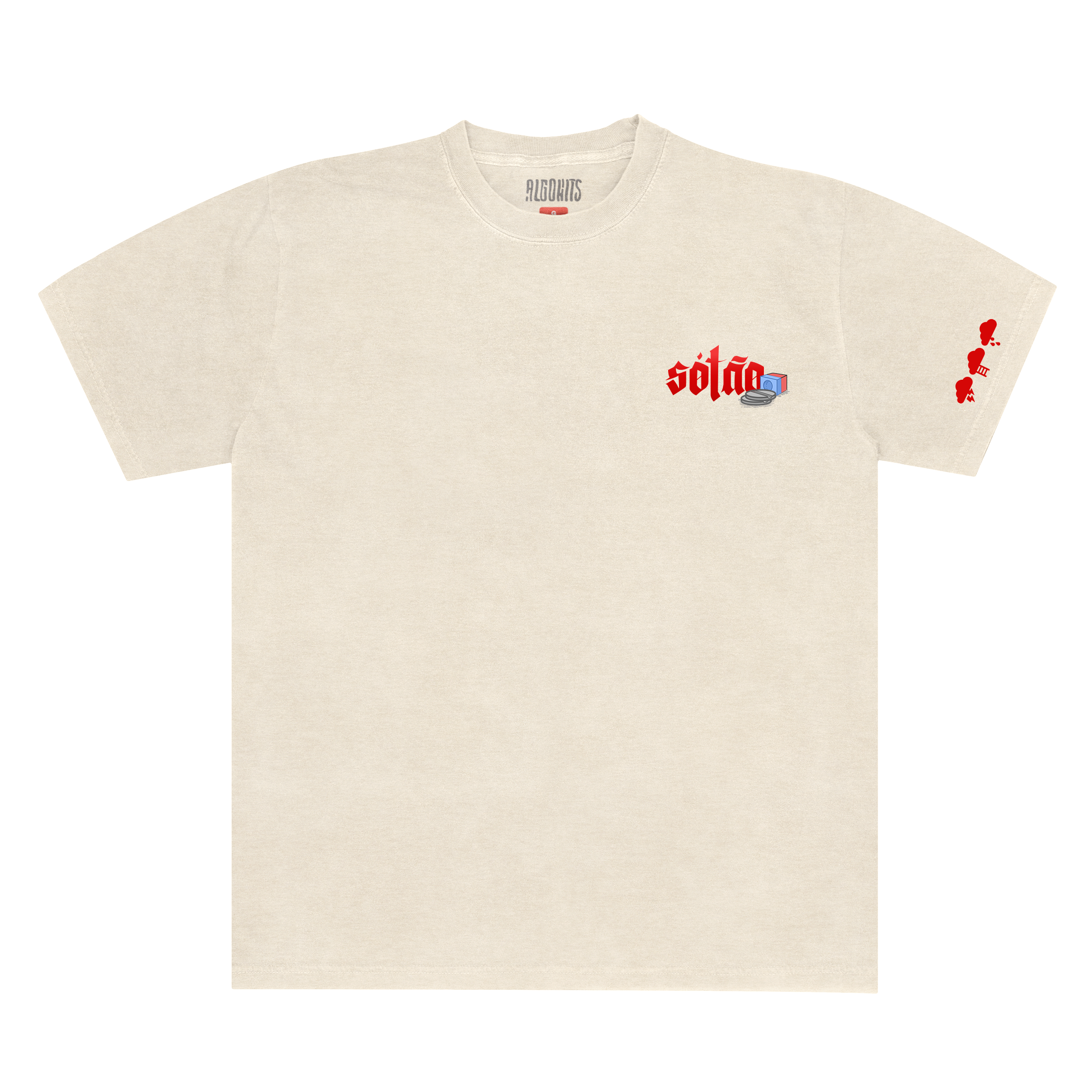 Camiseta HC de Gafieira Sótão - Off White