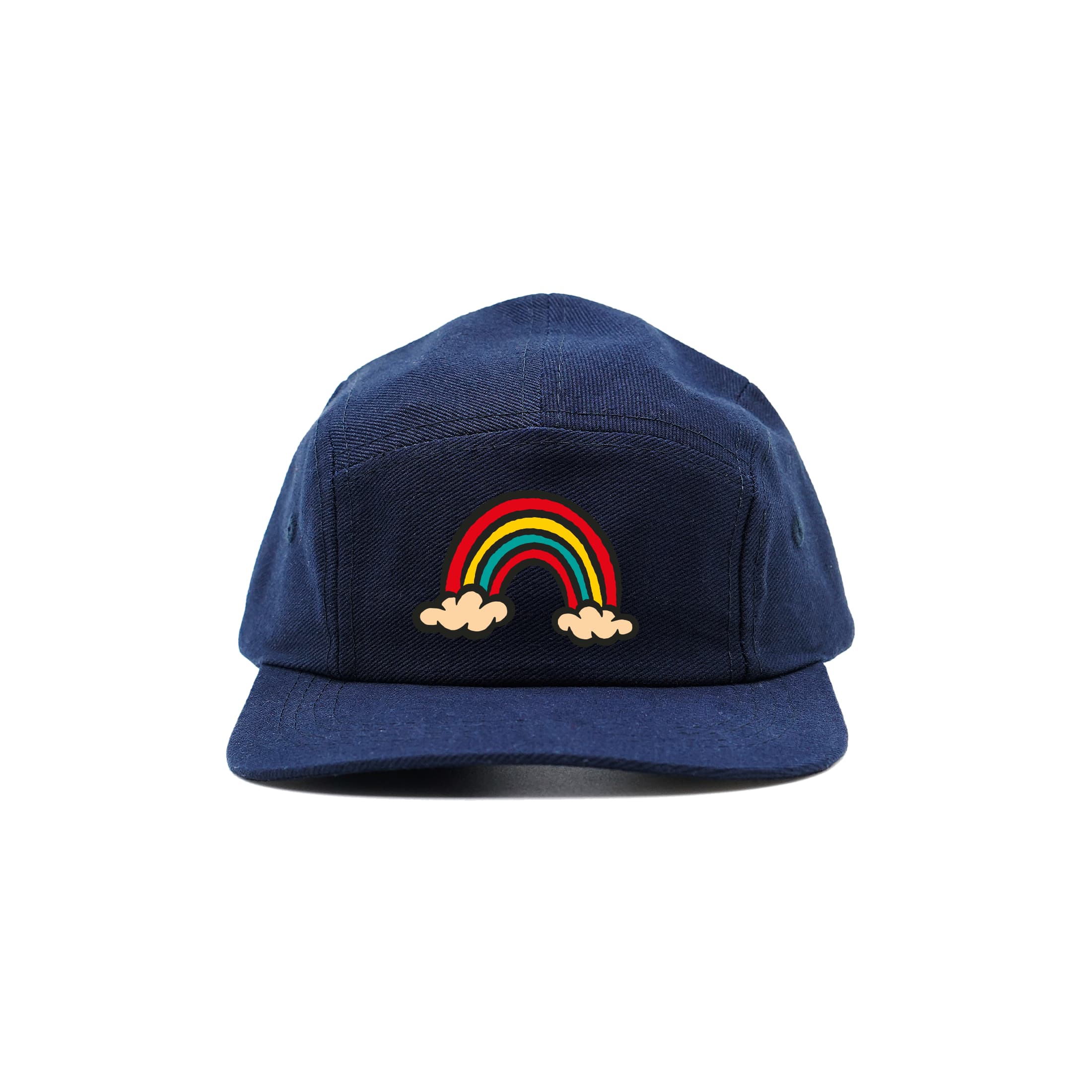 Boné 5 Panel Arco-Íris 2025 Sensacional! - Azul Marinho