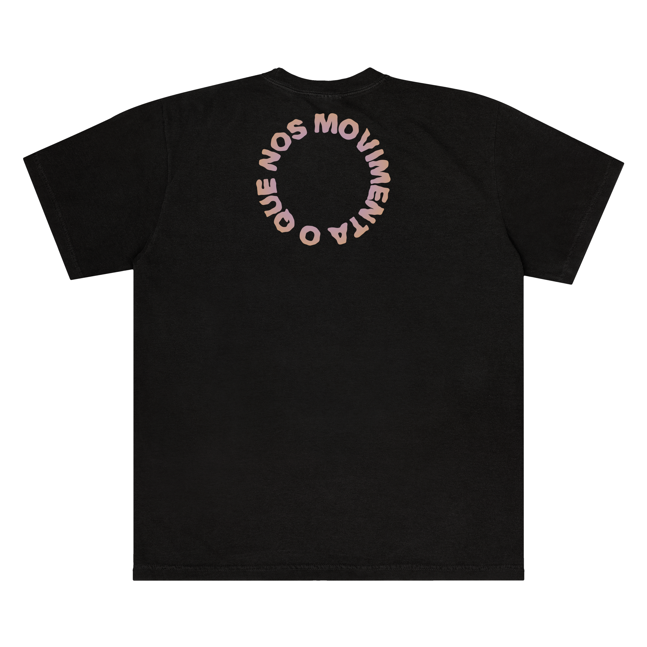 Camiseta Lembra de Onde Viemos Pense - Preto