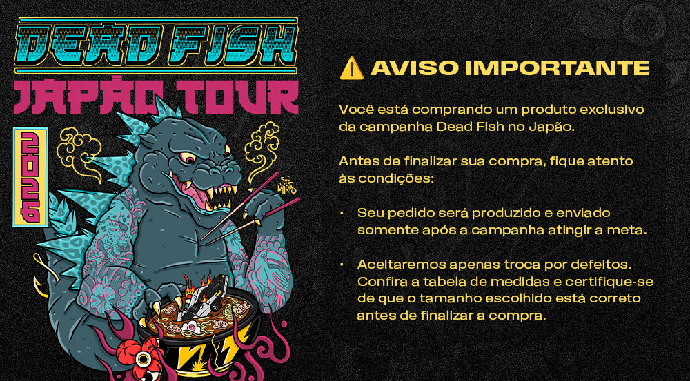 Popup Dead Fish no Japão